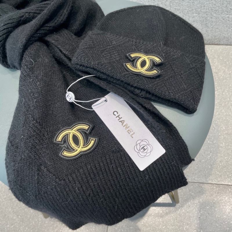 Chanel Caps Scarfs